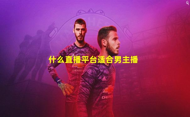 什么直播平台适合男主播